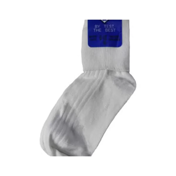 Fold Over White Socks